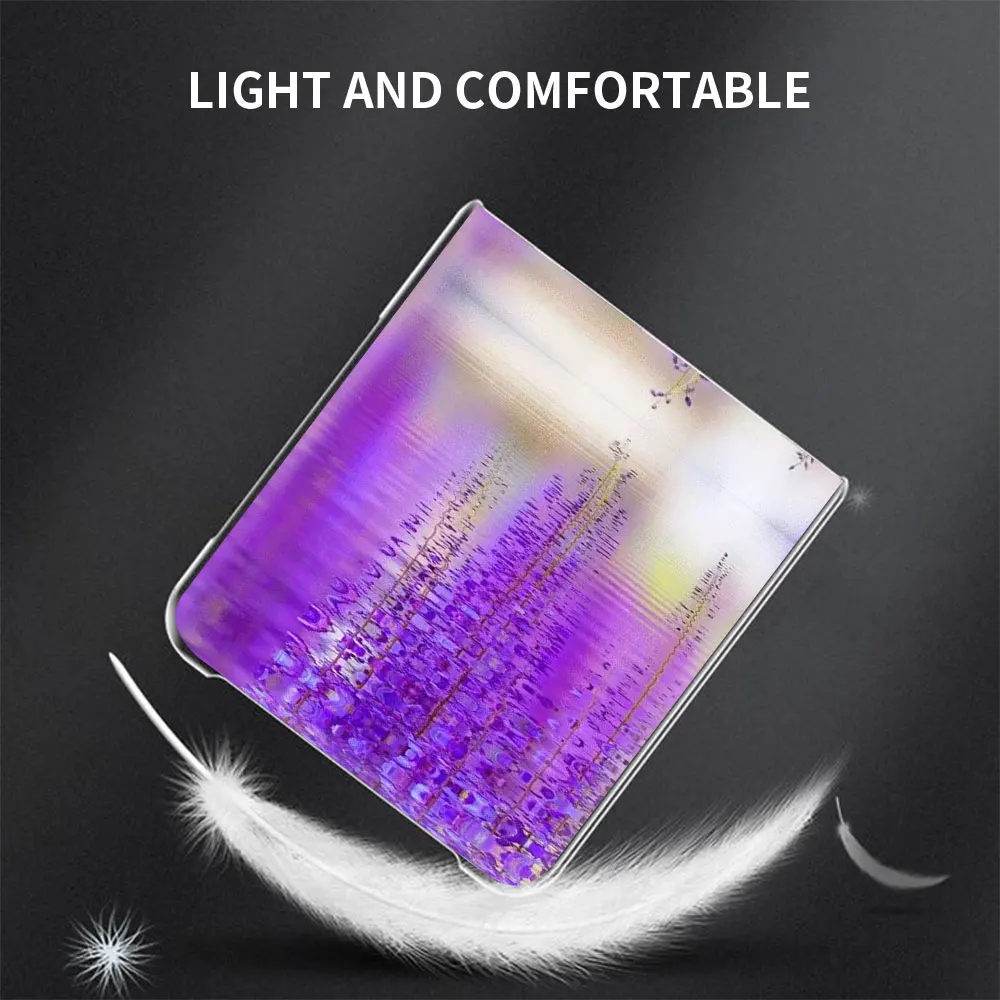 

infinity on Purple Transparent PC Hard Case For Samsung Galaxy Z Flip 5G Back Cover For Samsung Z Flip Phone Shell Coque