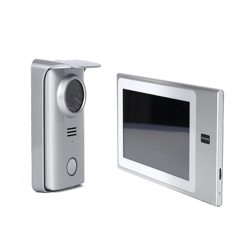 Бесплатная доставка 1080P AHD TFT LCD Проводная система видеодомофона 4 проводной