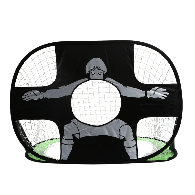 Портативная Детская футбольная цель складывающаяся тренировочная простые