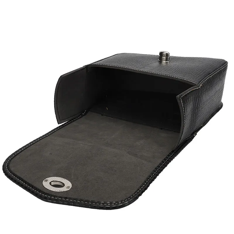 1 шт. правая мотоциклетная кожаная черная имитация крокодилового инструмента