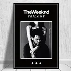 Плакаты принты Weeknd StarBoy R  B House воздушные шары альбомы рэп музыки масляная живопись холст настенное искусство картины гостиная домашний декор