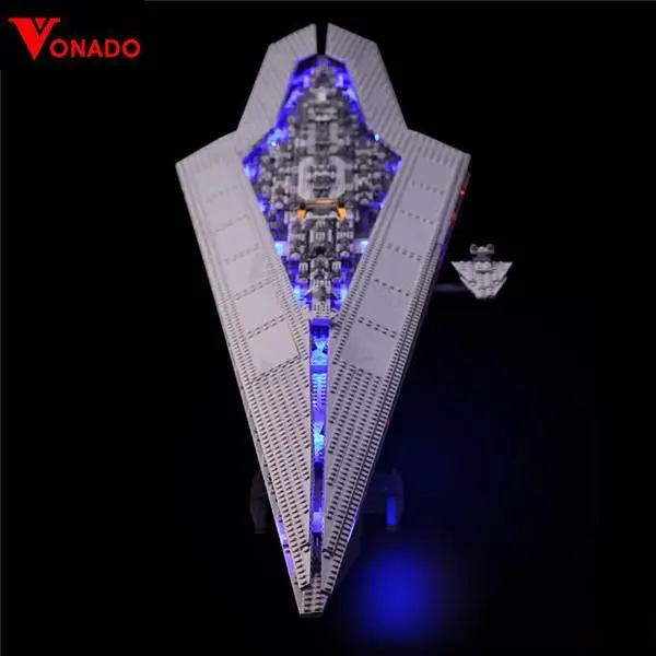 

Конструктор «Разрушитель» со светодиодной светильник кой, совместимый с lego 10221