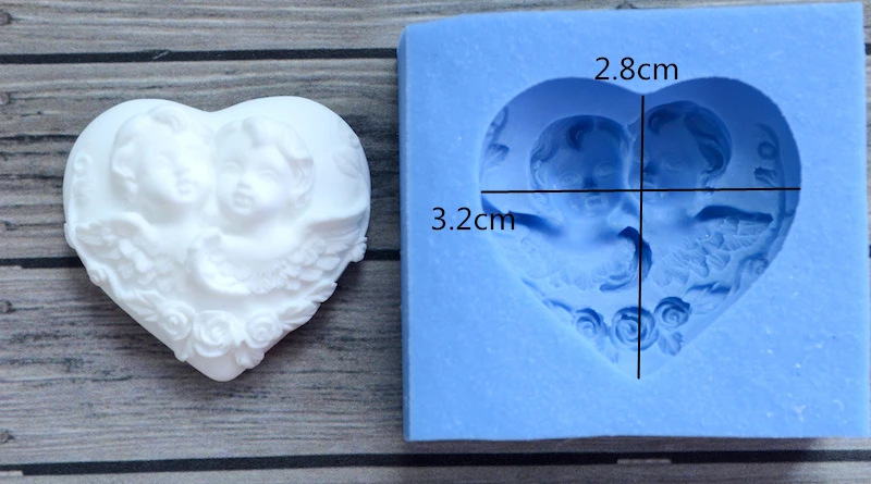 Yueyue Sugarcraft Angel baby силиконовая форма помадка форма для украшения торта инструменты форма для шоколадной мастики
