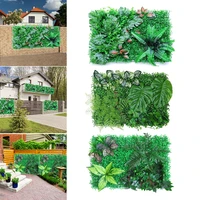4060cm artificial plant hedge panel uv protected privacy fence screen for indoor outdoor garden backyard decor