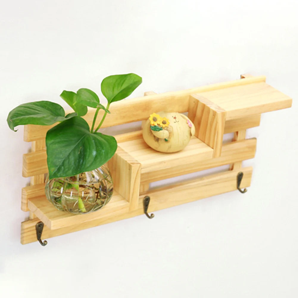 Лестница настенная подвесная деревянная полка крюк спальня гостиная украшение