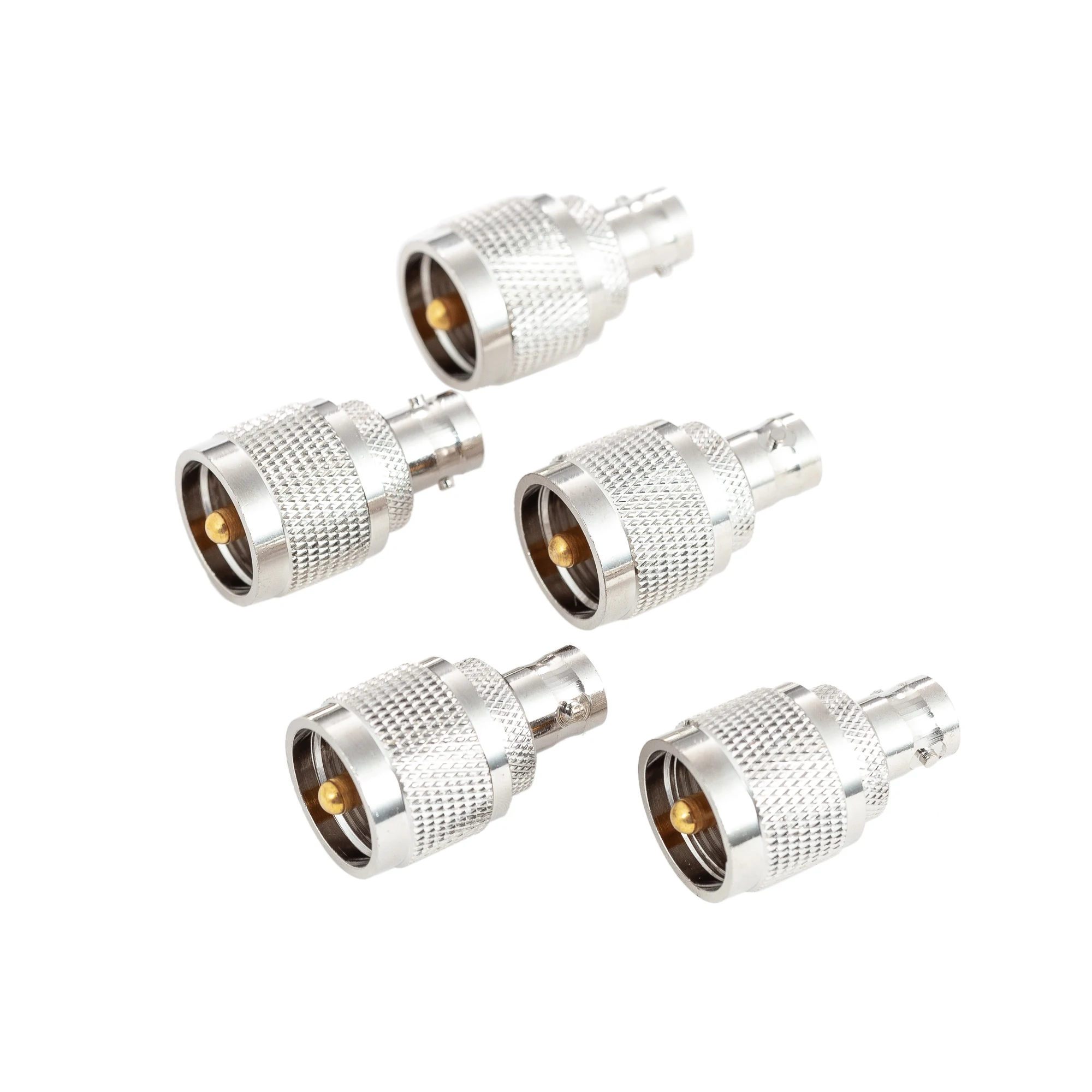 BNC мама к PL259 UHF Разъем 5 шт. прямой RF коаксиальный PL 259 адаптер| |
