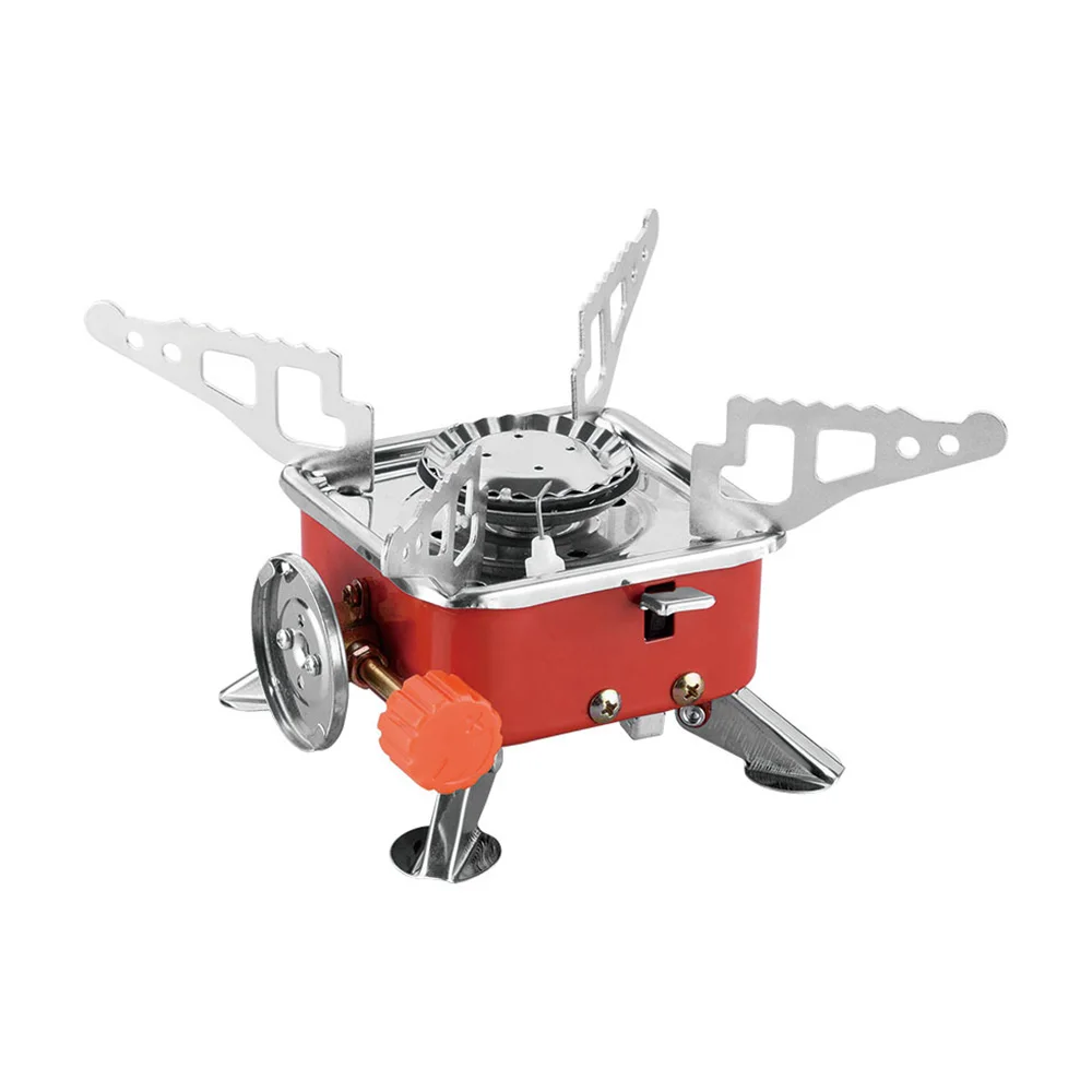 

Foldable Square Stove Portable Metal Durable Foldable Square Burner With Carrying Bag