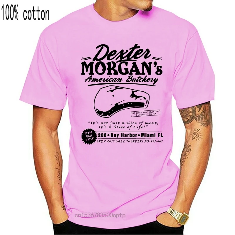 Новинка 2020 летняя футболка забавная с принтом Декстера Моргана серийный убийца
