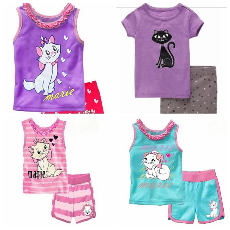 Новинка Детская Пижама мультяшная комплект детской одежды стильная одежда для