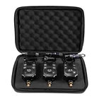 Набор сигнализаторов клева Lixada для рыбалки, цифровой рыболовный Свингер с сигнализацией, с сигналом тревоги, с коробкой на молнии