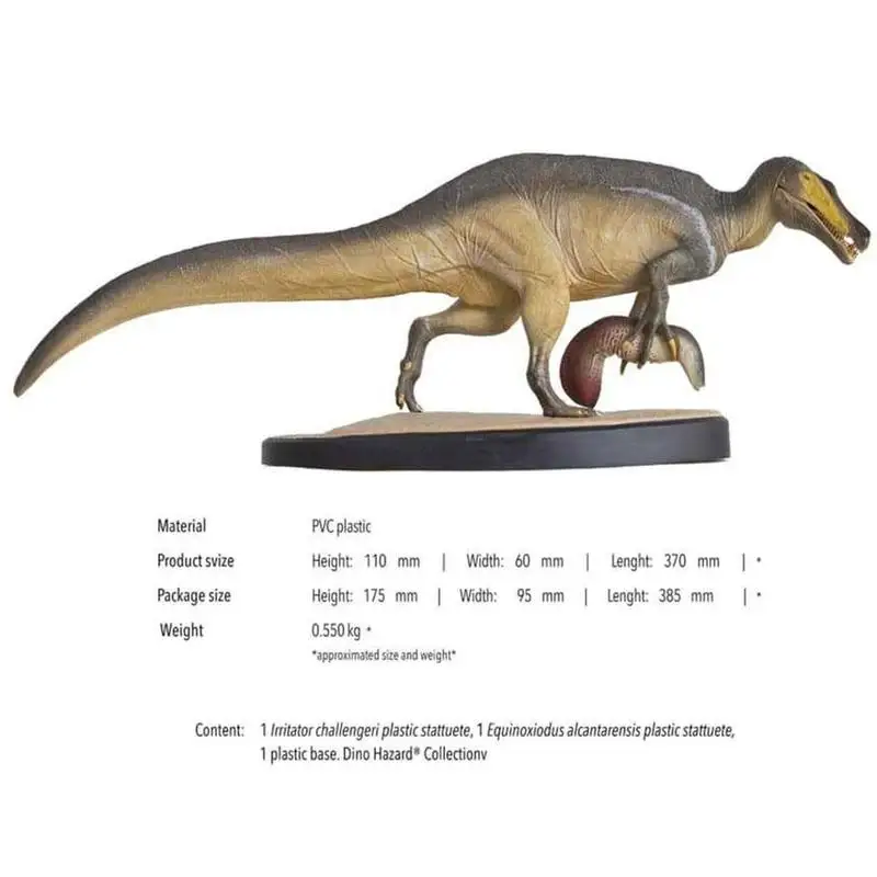 

1;20 Simulation Dinosaur Model Animal Figure Toy Irritator Challenger Desktop Ornament Children Birthday Gift