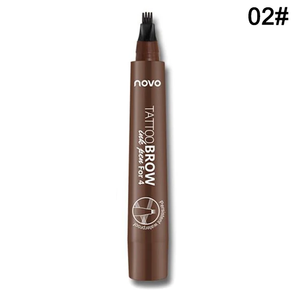 Microblading татуировка бровей ручка водостойкая стойкая вилка кончик макияж чернила