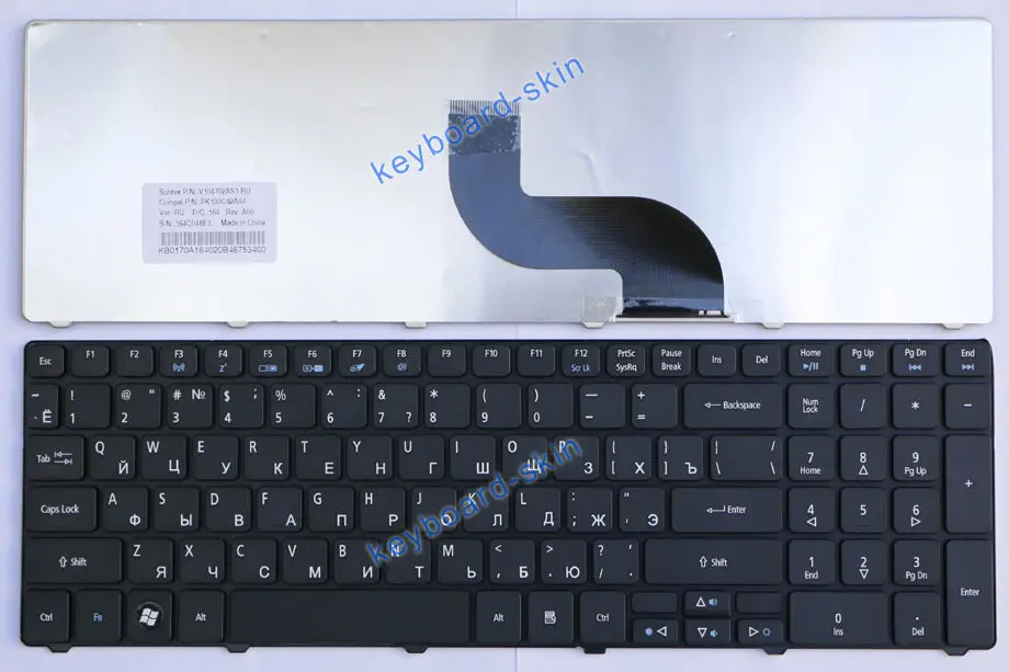 Русская/Русская клавиатура для Acer Aspire 5542 5551 5551G 5552 5552G 5553 5553G 5560 5560G 5625 5625G 5733 5733Z 5736 5738 5739 5739G