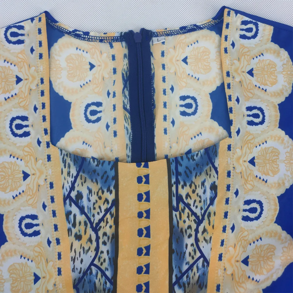 Марокканское Caftan Дубай Турция мусульманское платье женская синяя абайя