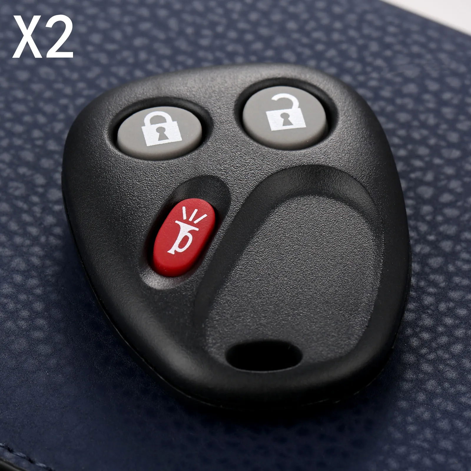 Корпус автомобильного ключа дистанционного управления LHJ011 2 шт. 3 кнопки подходит