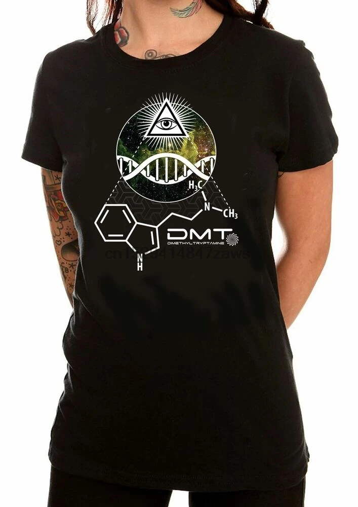 Психоделическая женская футболка DMT All See Eye |