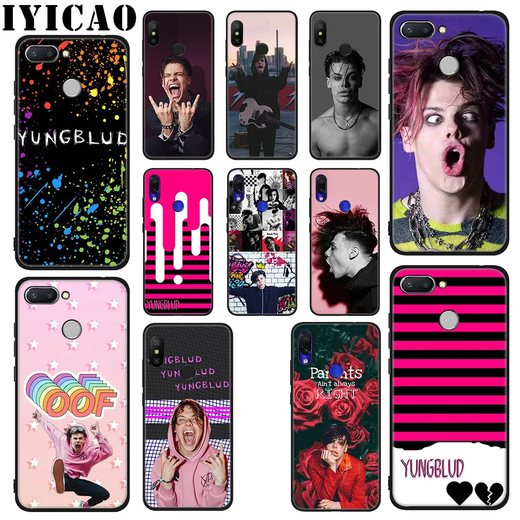 Крутой черный мягкий силиконовый чехол Yungblud для Xiaomi Redmi 4A 4X 5A 5 Plus K20 6 Pro 6A 7A 8A 7 S2 Go из
