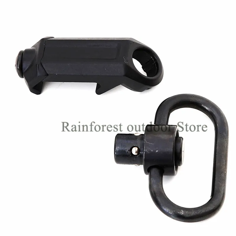 

TOtrait QD Sling Swivel Attachment Separate Buckle Point 20 mm Rail Guns Thread Strap Ring Airsoft Pistol Sling Swivels Stud
