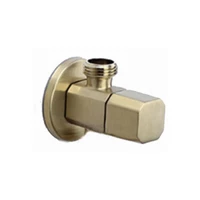 brushed gold angle valve copper triangle valve general bathroom valve water stop valve toilet triangle ag888