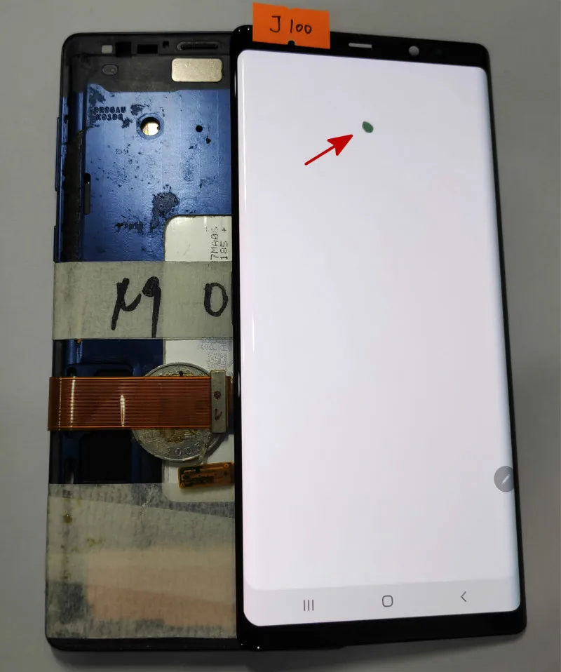 Для Samsung Galaxy Note 9 N960 N960F N960D N960DS дефект ЖК-дисплей Супер Amoled сенсорный экран