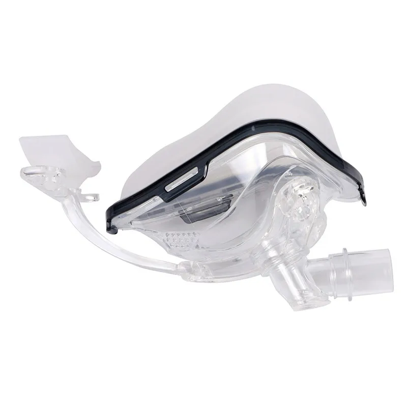 FM1 маска для лица CPAP Авто CPAP BiPAP маска с бесплатным головным убором Белый s m l для сна апноэ OSAS храп людей