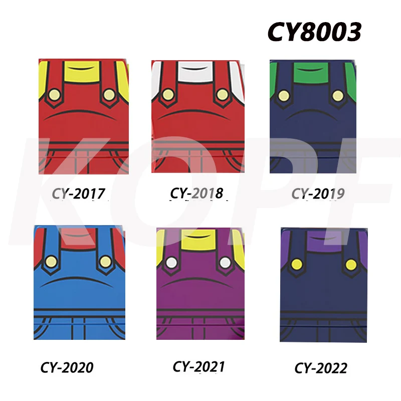 Популярные аксессуары для игр CY8003 коллекция персонажей фильмов строительные