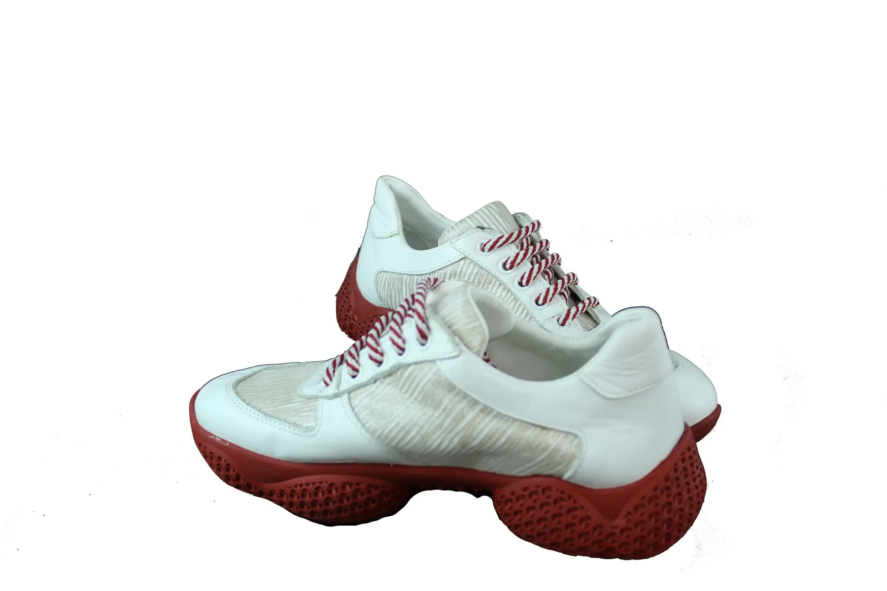 

ZER Shoes Red-White Women 'S Sports Shoes