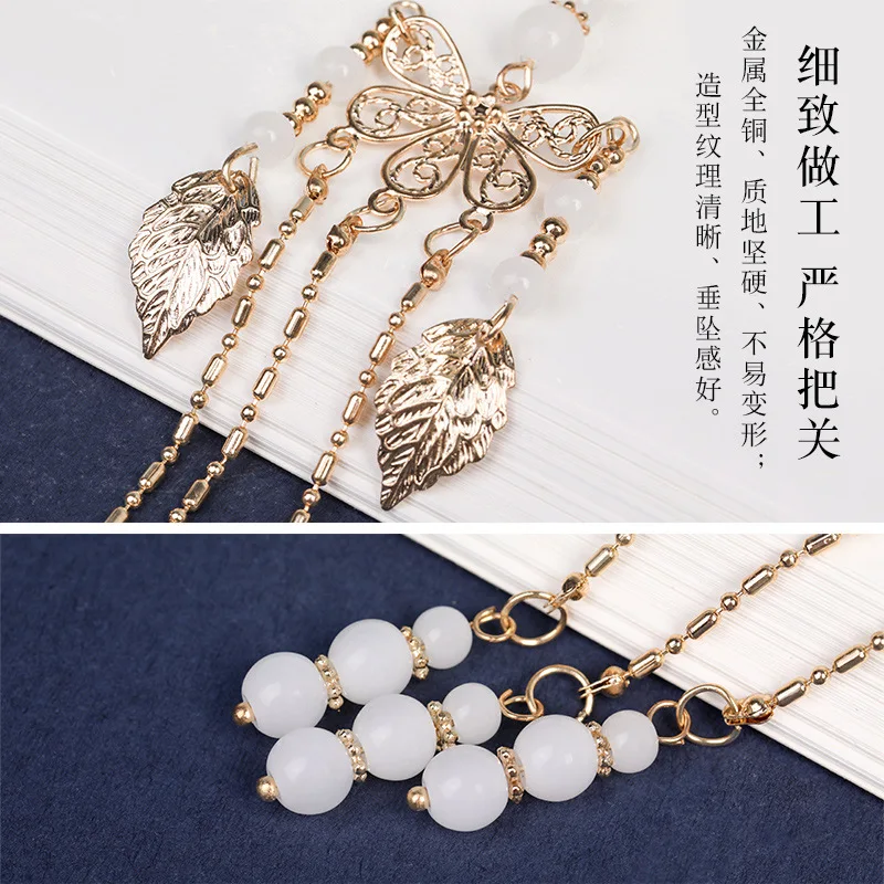 Headdress Tassel Step Shaking Hairpin Girl Style Hair Ornament Pulling Accessories | Украшения и аксессуары