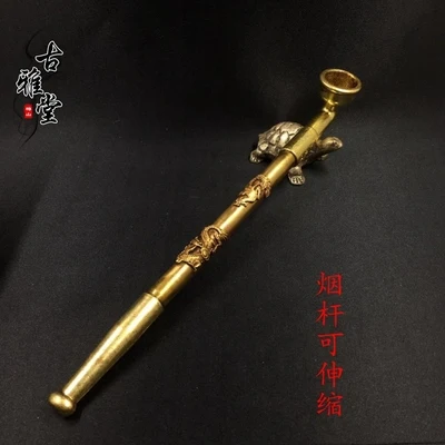 

Изысканная античная латунь (Инкрустированная драконом, Фениксом и сигаретой), украшения для дома