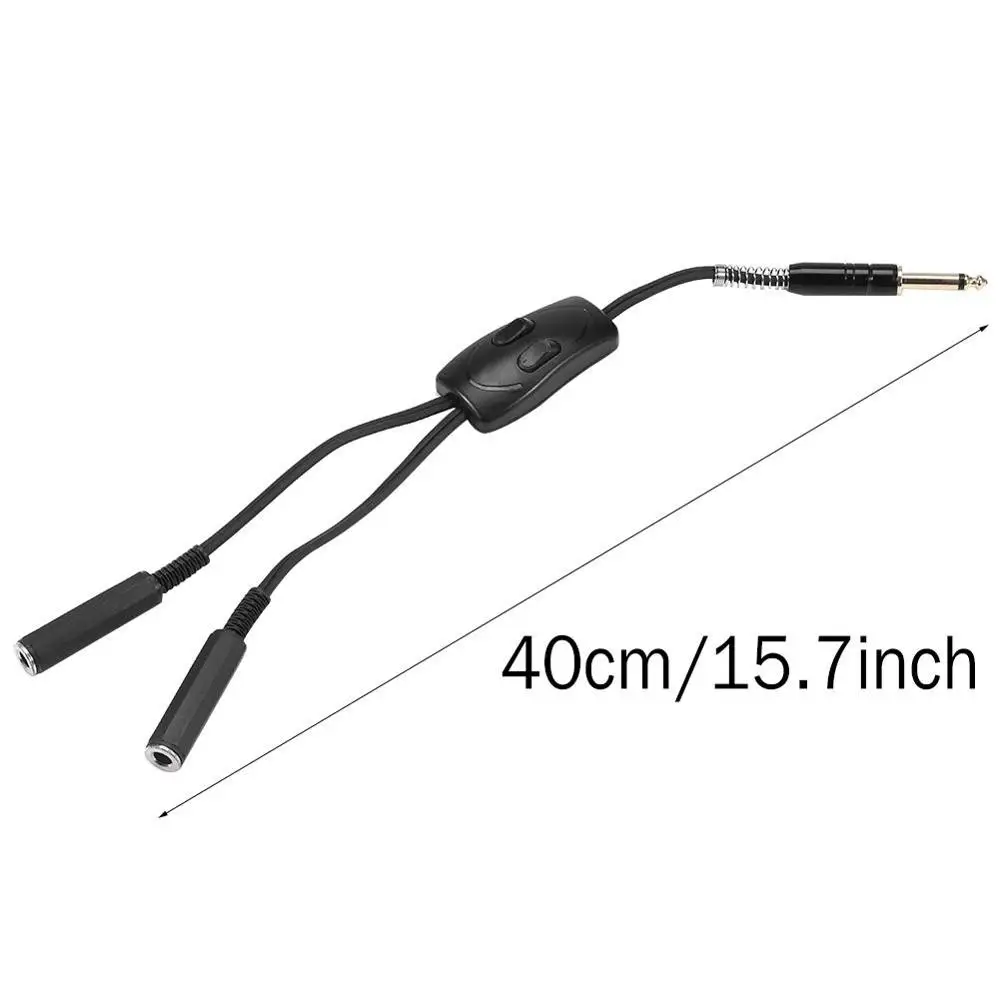 Профессиональный шнур с зажимом для тату двойной интерфейс тату-машинки провод 2