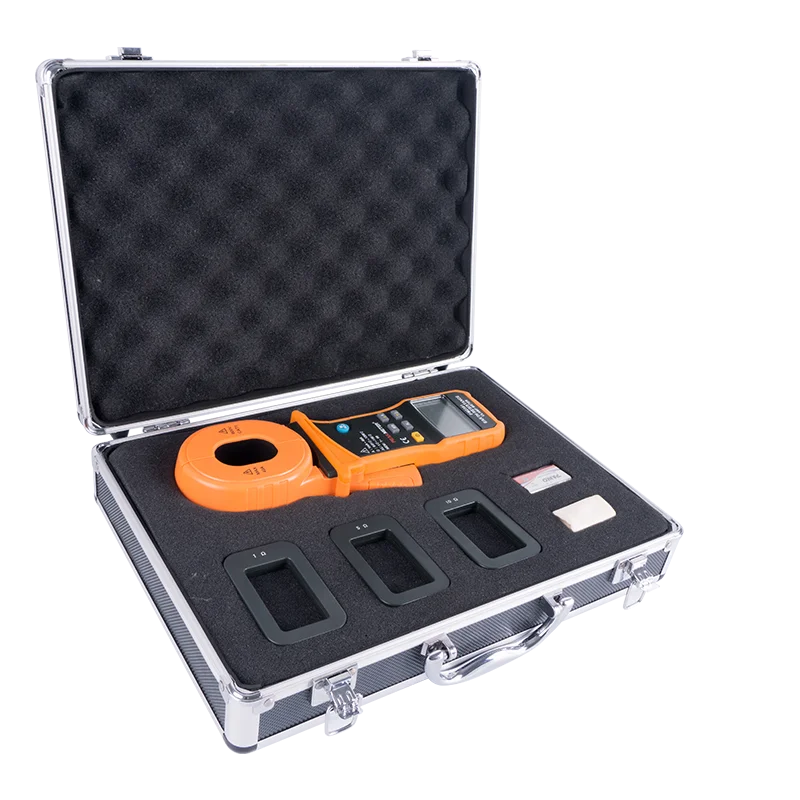 

MS2301 Peakmeter High Sensitivity Clamp Earth Meter Ground Resistance Tester Lower Power Consumption Earth Leakage Clamp Meter