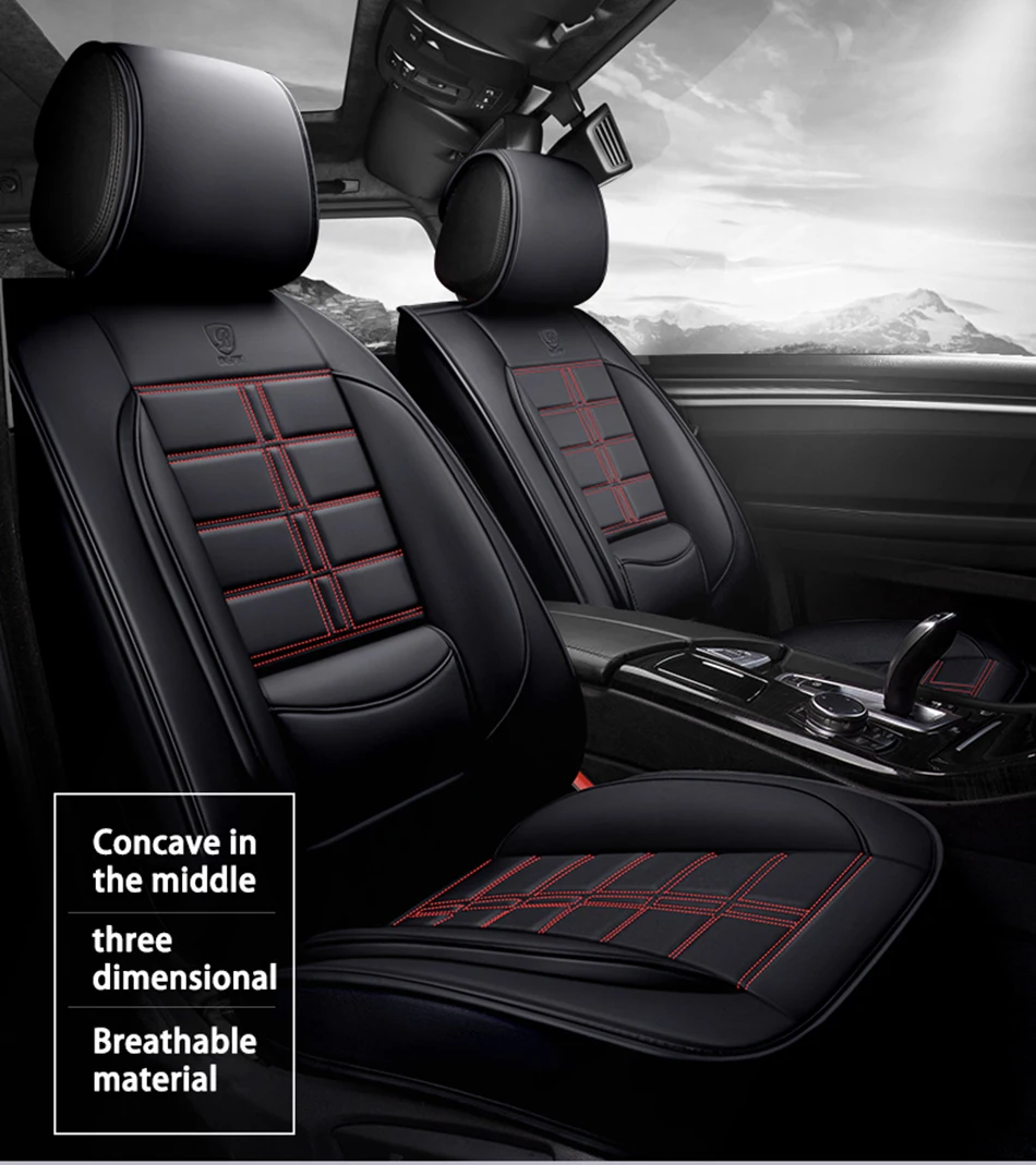 Авто PU кожаный чехол для сиденья автомобиля для haval h6 h5 f7 geely mk smart fortwo 451 toyota camry 40 opel meriva b logan подушка для сиденья автомобиля