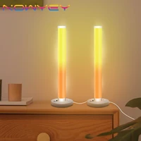 led atmosphere night light strip indoor for home bedside living room decoration colorful rgb app remote control music table lamp