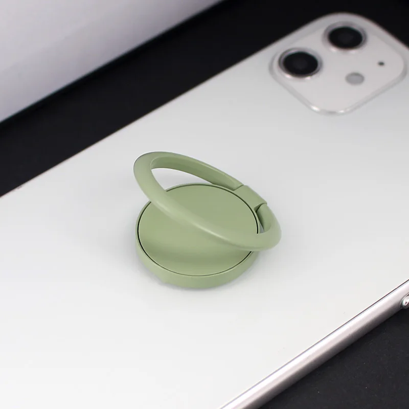 360 Degree Finger Ring Mobile Phone Smartphone Stand Holder Mount Support Accessories Round Phone Finger Stand Socket Holder