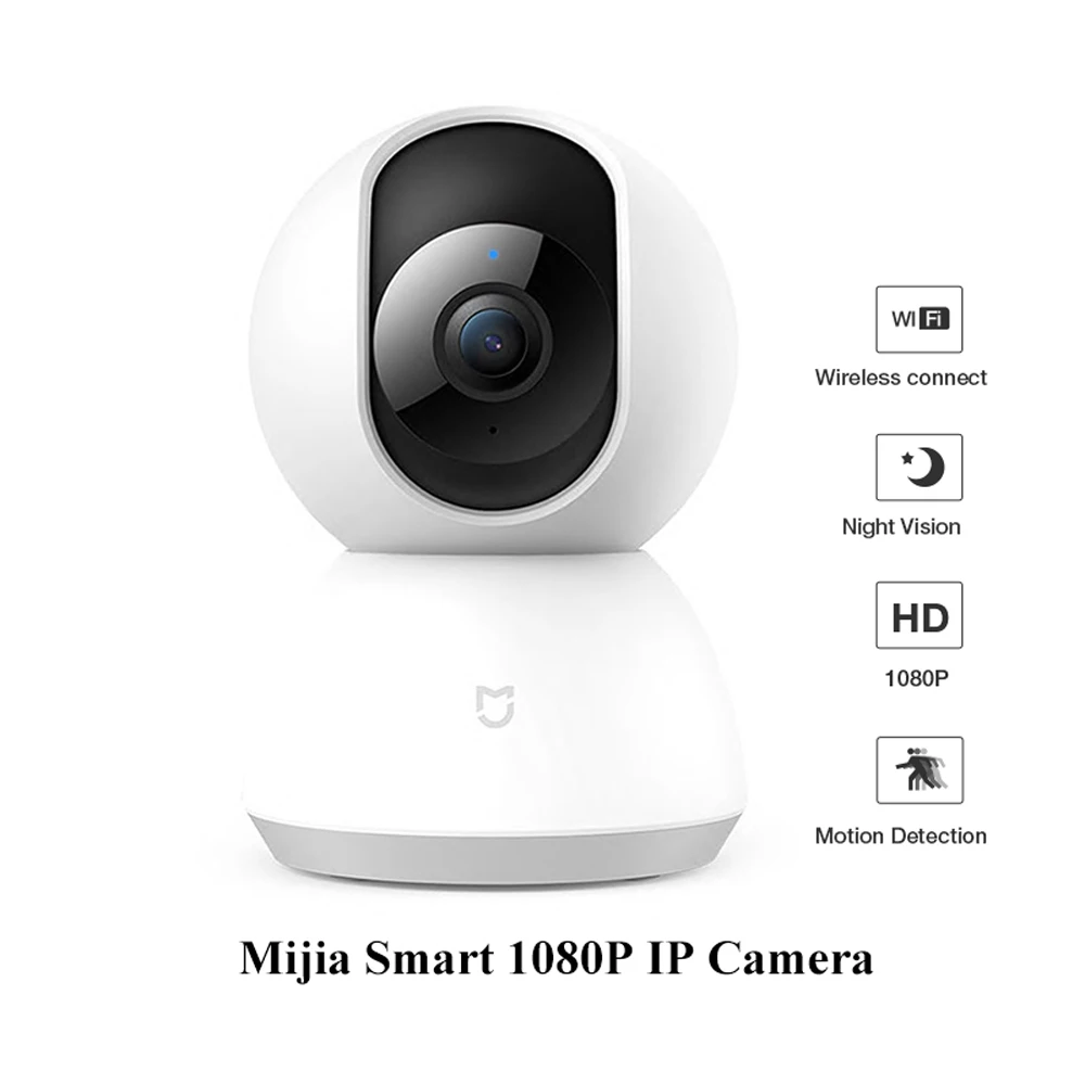 Умная камера Xiaomi Mijia веб 1080P Wi Fi наклон в двух плоскостях ночное видение угол