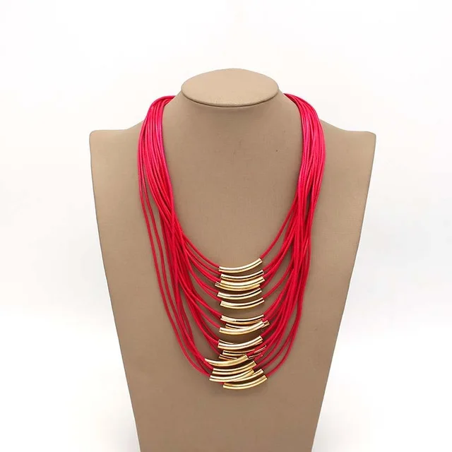 Женское ожерелье ювелирные изделия Гламурная цепочка кисточка крошечные