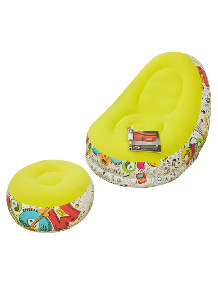 Простой 2 комплекта портативный надувной диван для отдыха на пляже модная