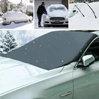 Автомобильный Магнитный солнцезащитный чехол для лобового стекла автомобиля солнцезащитный козырек для снега водонепроницаемый защитный чехол для лобового стекла автомобиля