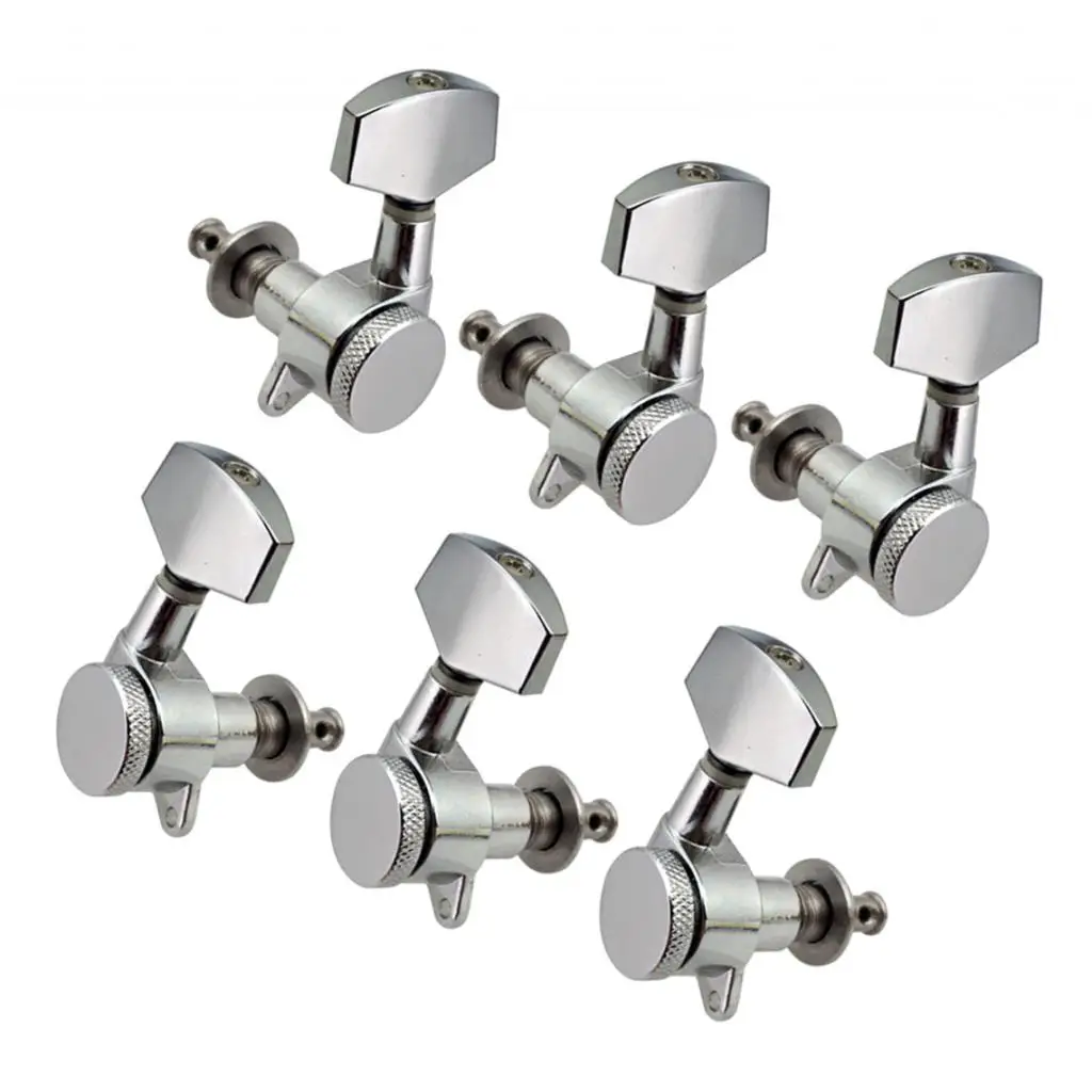 

3L3R Electric Guitar Square Button Tuning Pegs Machine Heads Knobs