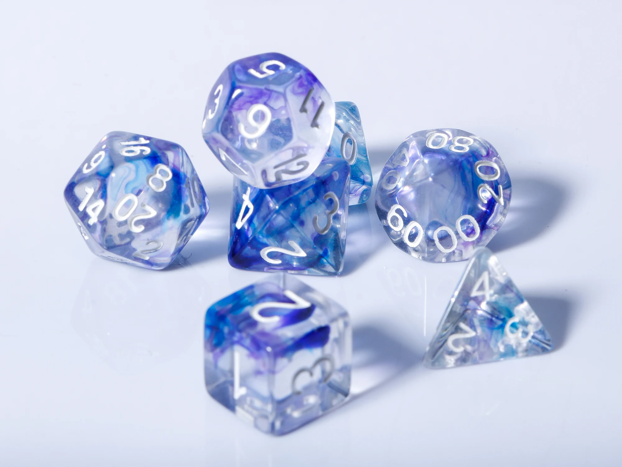 

Polyhedral Dices Dnd Resin Dice Set Dice Dnd Set Dragon and Dungeon D20 Rpg Board Game Dnd Role Playing Dice 7 Pcs Role Play