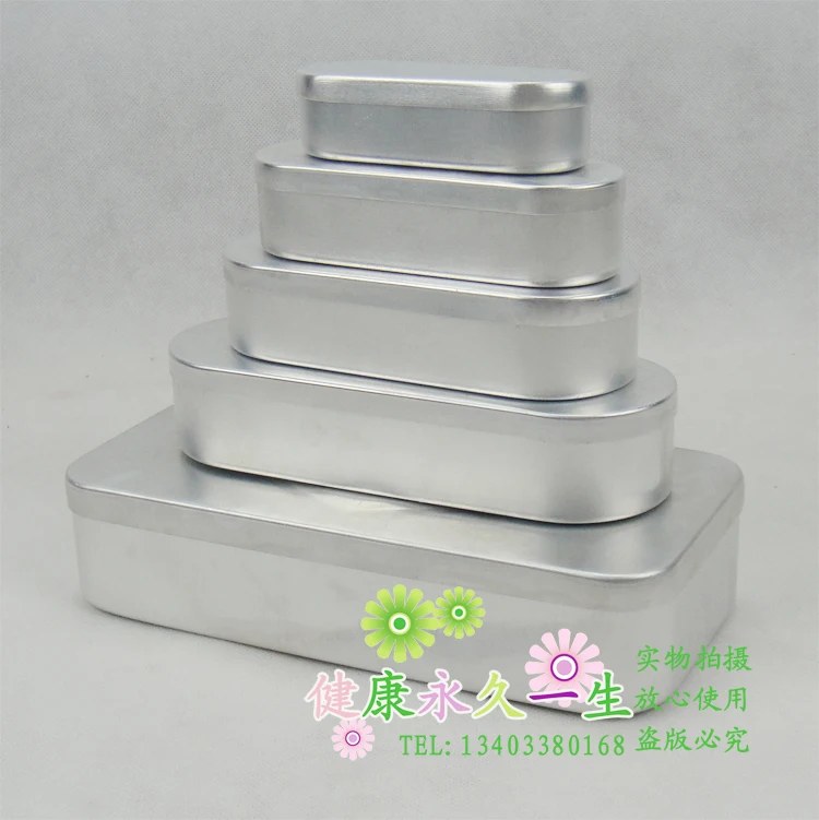 

Thicken disinfection aluminium specimen box Sterilized acupuncture and moxibustion box 2 5 10 20 50ml 5pcs set