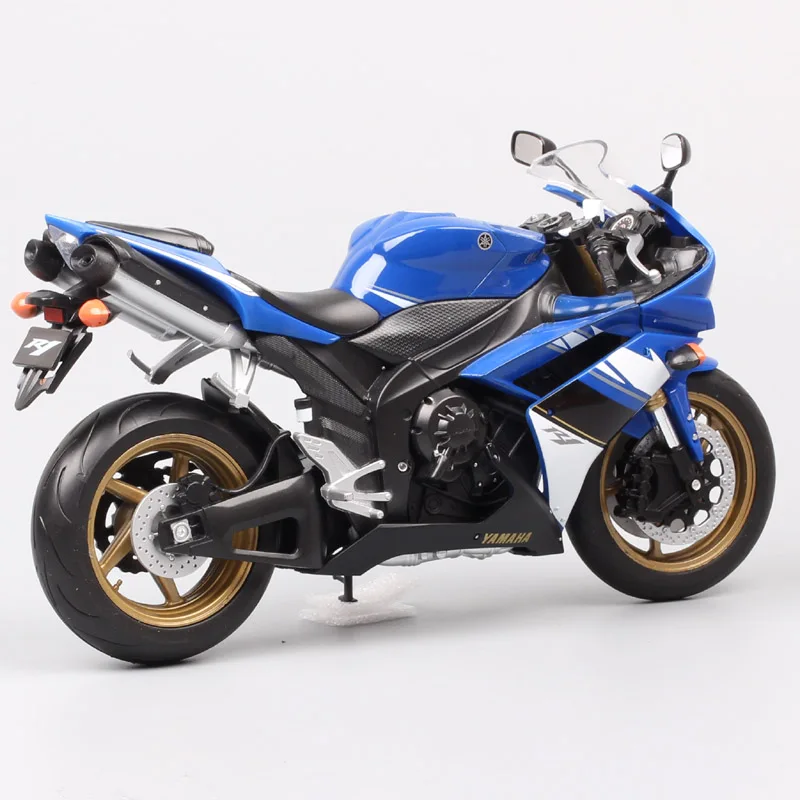 1:10 масштаб welly большой Yamaha YZF-R1 мотоцикл Diecasts и игрушечные транспортные средства гоночный мотоцикл модель игрушка подарок для коллекции детей