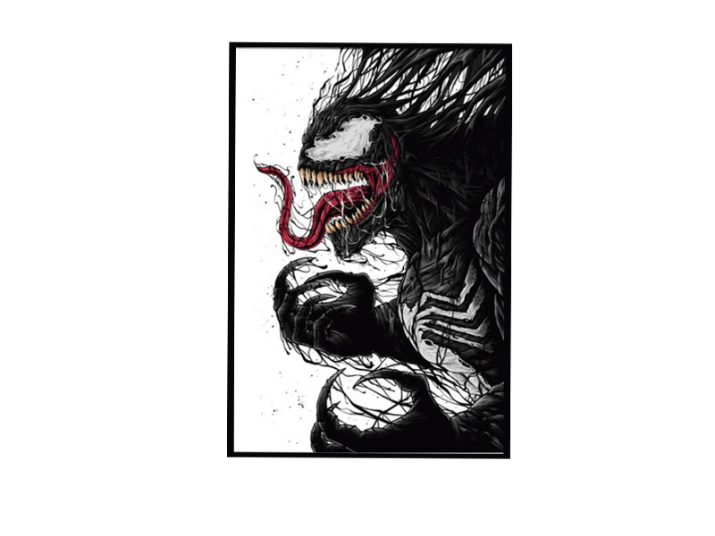 03 LZN арт Marvel постер печать картина настенный Декор Рисунок Веном фильм герой Том Харди картина для Современные гостиная украшение дома - Color: 03