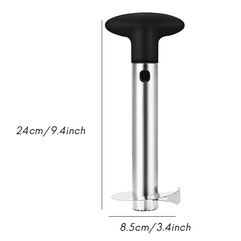 Нож для резки ананасов из нержавеющей стали инструмент удаления сердцевины с