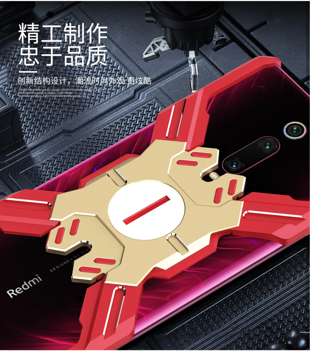 Герой Marvel Elements Алюминиевый металлический бампер чехол для Xiao mi Red mi K20/Pro/mi 9 T/mi 9 T/Pro тонкий жесткий ударопрочный чехол Сумка-бампер