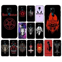 fhnblj devil satan phone case for huawei mate 20 10 9 40 30 lite pro x nova 2 3i 7se