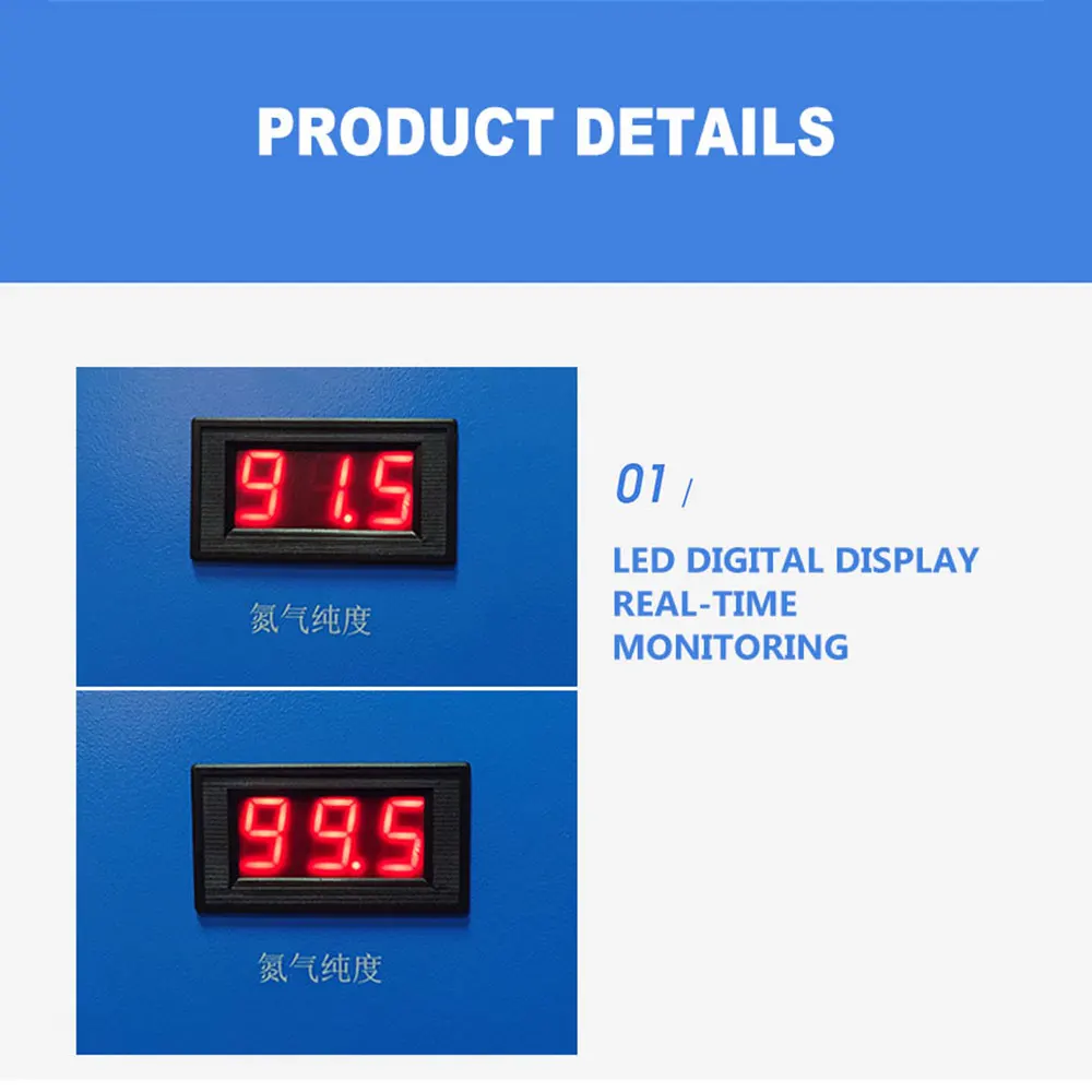 Полностью автоматический азотный генератор 220 В 25 Вт автомобильный насос для