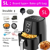 Air Fryer Electric Oilless Cooker Home Large Capacity Multifunction Health Fryer Kitchen Appliance Oven Without Oil Commerci