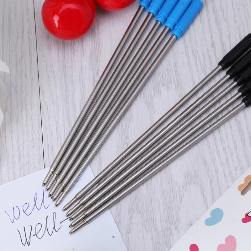 

10Pc / Lot Crystal pen refills Length 11.6cm Office & School Supplies Pens