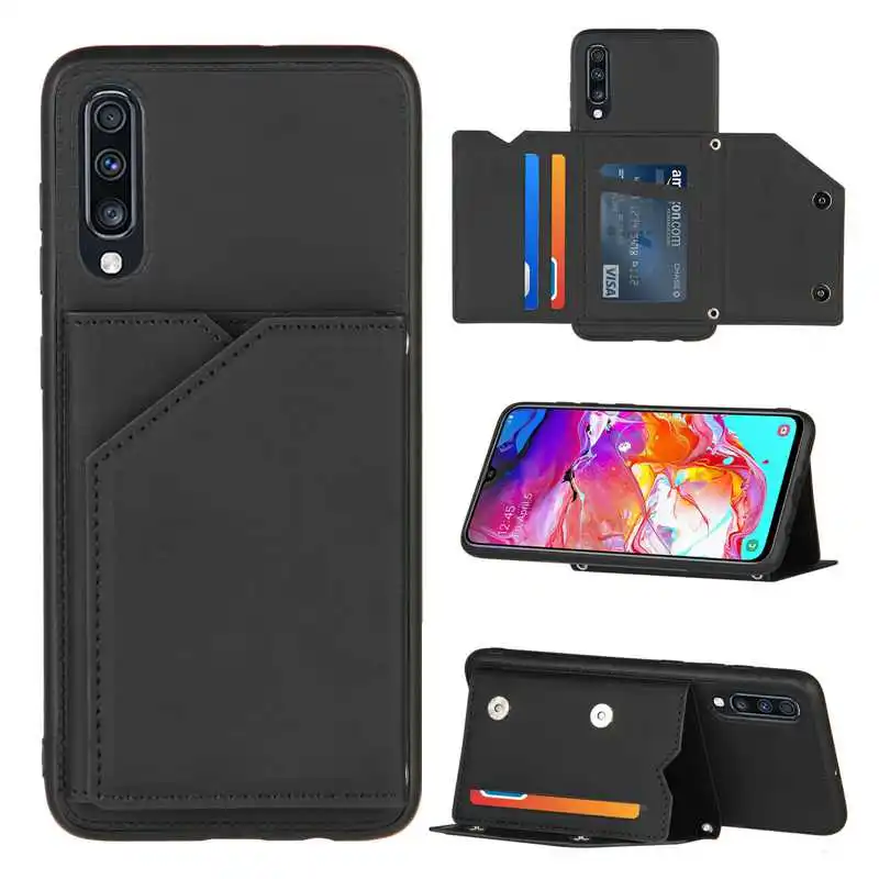 

Противоударный чехол из искусственной кожи для Samsung Galaxy A70, A70s, 6,7 дюйма, 2019, чехол-бумажник с кармашком для карт, чехол-подставка для Samsung A70, A70s...